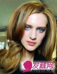 欧美范的长发发型图片,时尚潮流的优雅演绎